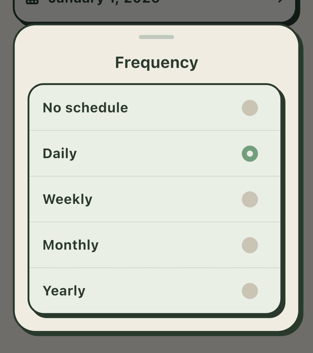 Customize routines in the Rosy App