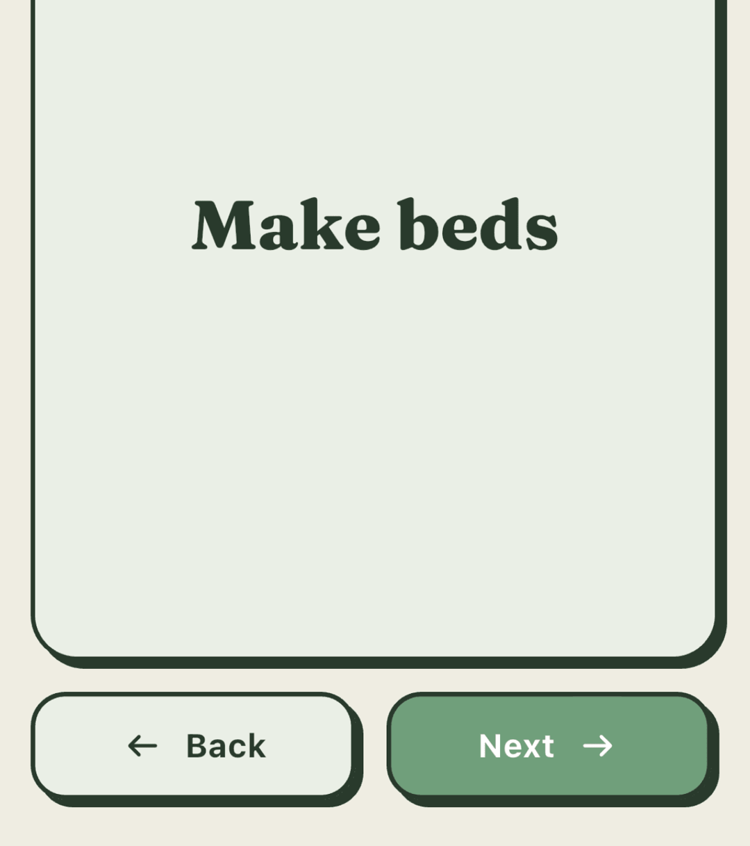 Follow routines in the Rosy App
